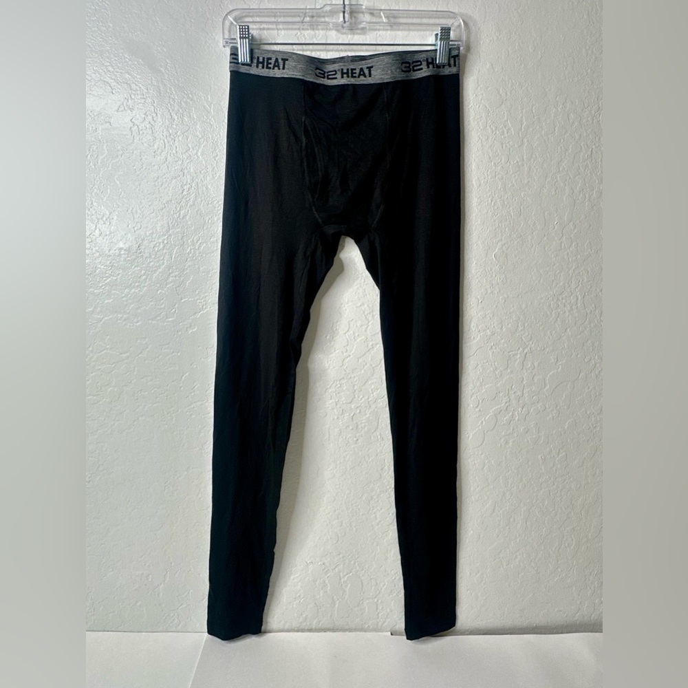 32 Degrees Heat Men's Size Small Performance Pants Black Leggings Athletic